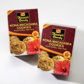 Kona Coffee Macadamia Nut Cookies, 5 oz.