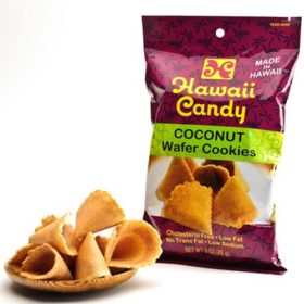 Coconut Wafer Cookies, 3 oz., 10 oz. & 1 lb.