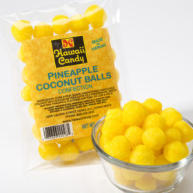 Pineapple Coconut Balls, 4 oz. & 1 lb.