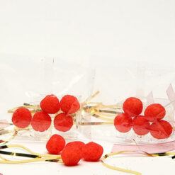 Red Coconut Balls - Party Favors (5/bag)